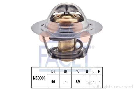 Фото 1 - термостат FACET 7.8322S Термостат FACET 7.8322S (фото 1)