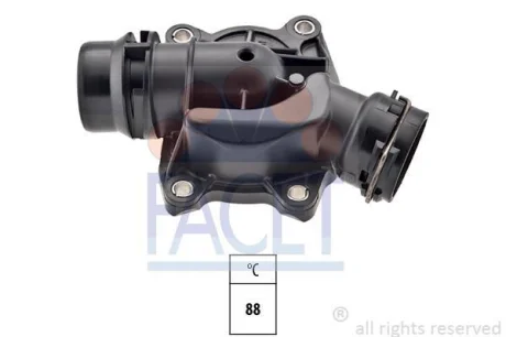Термостат BMW 3/5/7/X5 3.0D 98-12 (88C) FACET 7.8429