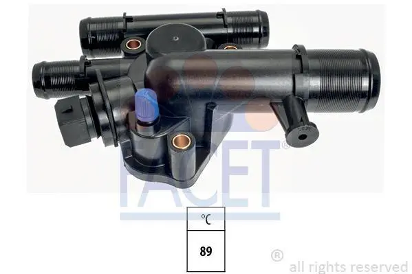 Термостат Renault Megane II/Scenic II/Suzuki Grand Vitara II 1.9dCi 02- FACET 7.8506 (фото 1)