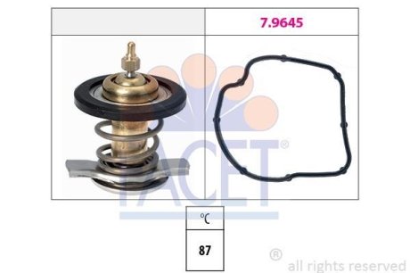 Термостат Mercedes Benz Sprinter/W638/639 OM611/612/646 99-10 (вставка) FACET 7.8784 (фото 1)