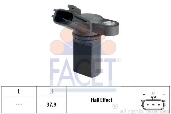 Датчик розподілвалу Nissan Almera/Primera/Micra 1.0-4.5 96-08 FACET 9.0453 (фото 1)
