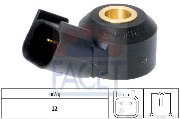 Датчик детонації Connect 1.8 TDCi FACET 9.3141 (фото 1)
