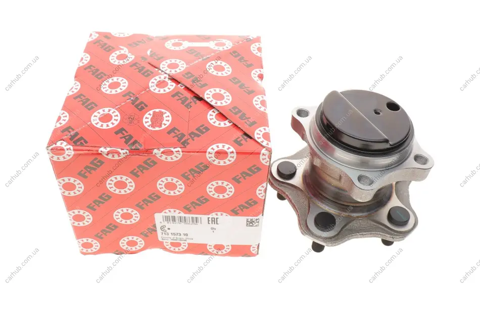 Підшипник маточини (задньої) Nissan Juke/Leaf/Qashqai/X-trail 1.6-2.0 dCi 07- FAG 713 1573 10 (фото 1)