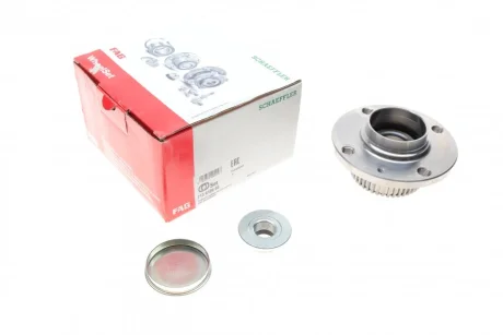 Комплект підшипника колеса задн AUDI A3, Q2 SEAT ALTEA, ALTEA XL, ATECA, INCA, LEON, LEON SC, LEON ST SKODA OCTAVIA III VW BEETLE, CADDY II, GOLF PLUS V, GOLF SPORTSVAN VII 1.0-Electric 11.95- FAG 713 6106 60