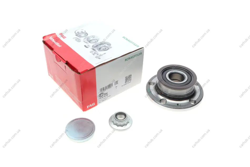 Підшипник маточини (задня) Skoda Rapid/Roomster 07- FAG 713 6110 20 (фото 1)