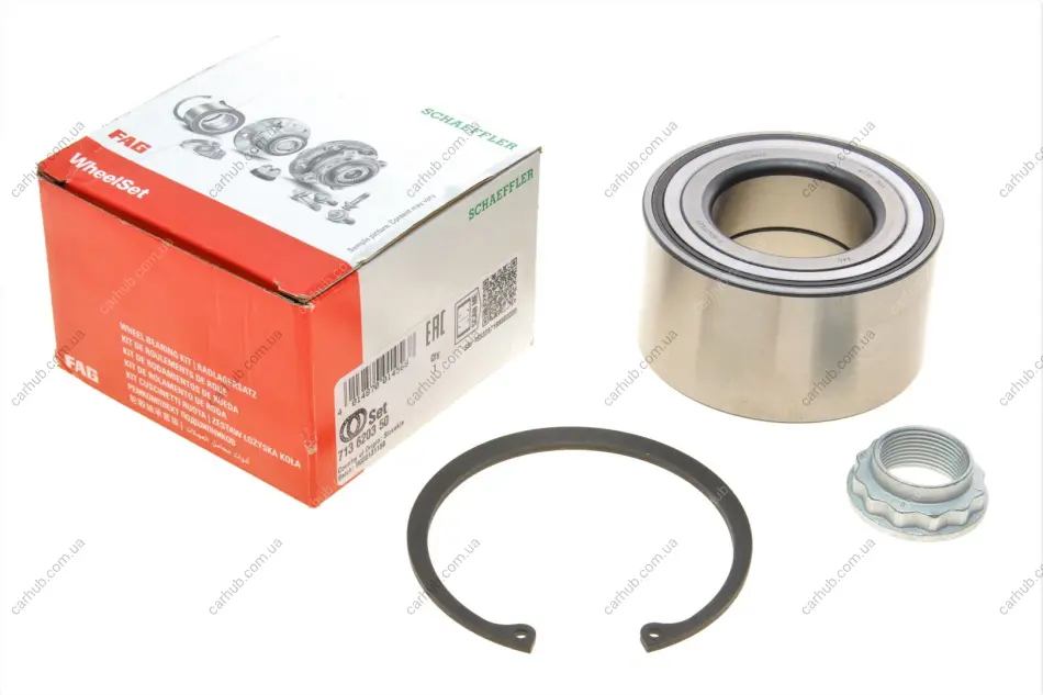 Підшипник маточини (передньої/задньої) Land Rover Range Rover 3.0D-4.4 02-12 FAG 713 6203 50 (фото 1)