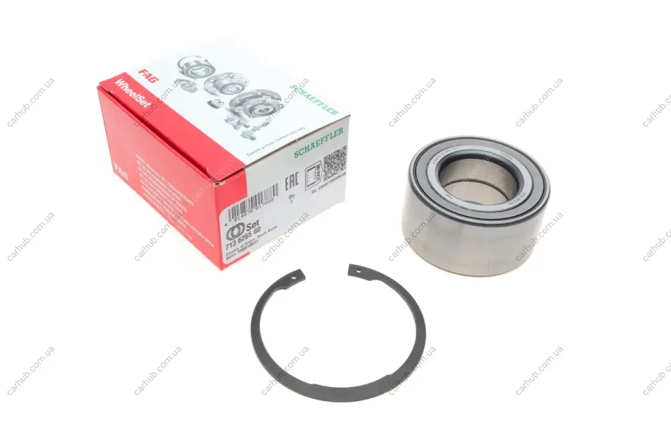 Підшипник маточини (передньої) Hyundai Elantra 06-/i30 07-12/Kia Cee\'d 06- FAG 713 6265 60 (фото 1)