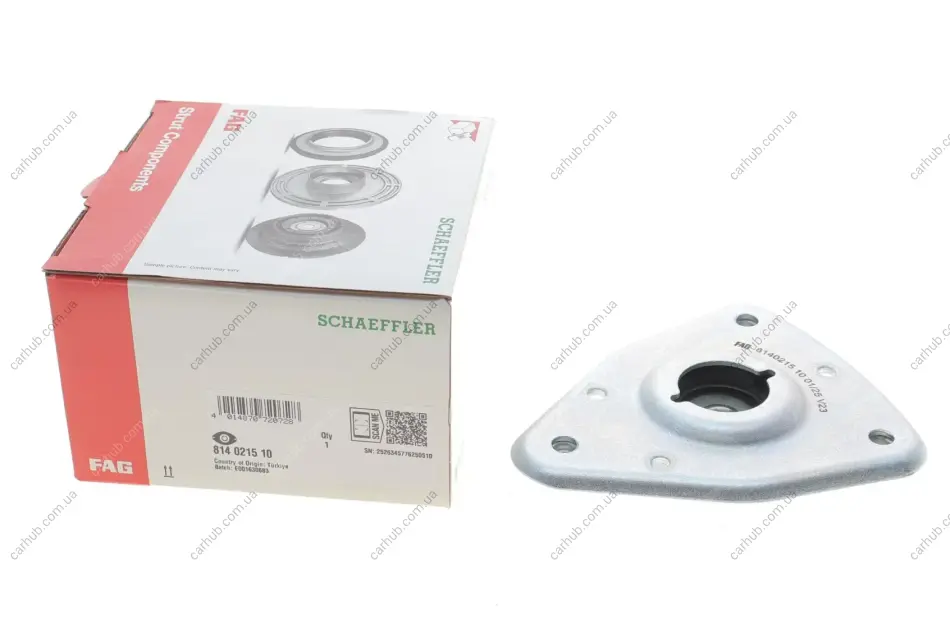 Подушка амортизатора (переднього) Citroen Berlingo/C4/Peugeot 308/5008 13- FAG 814 0215 10 (фото 1)