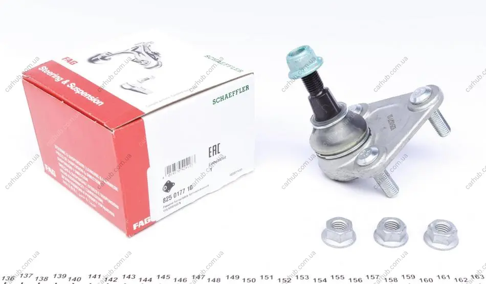 Опора кульова (передня/знизу) Audi A3 99-03/TT 98-06/Golf IV 02-05 FAG 825 0177 10 (фото 1)