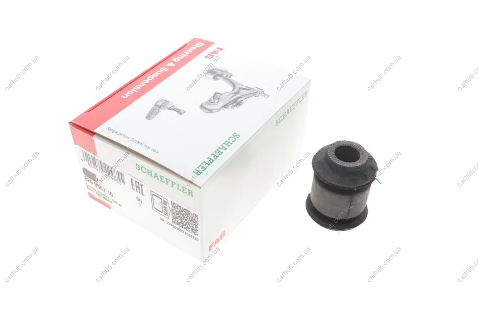 Сайлентблок важеля (переднього/знизу/спереду) Toyota Yaris 1.0-1.8 99-14 FAG 829 0367 10 (фото 1)