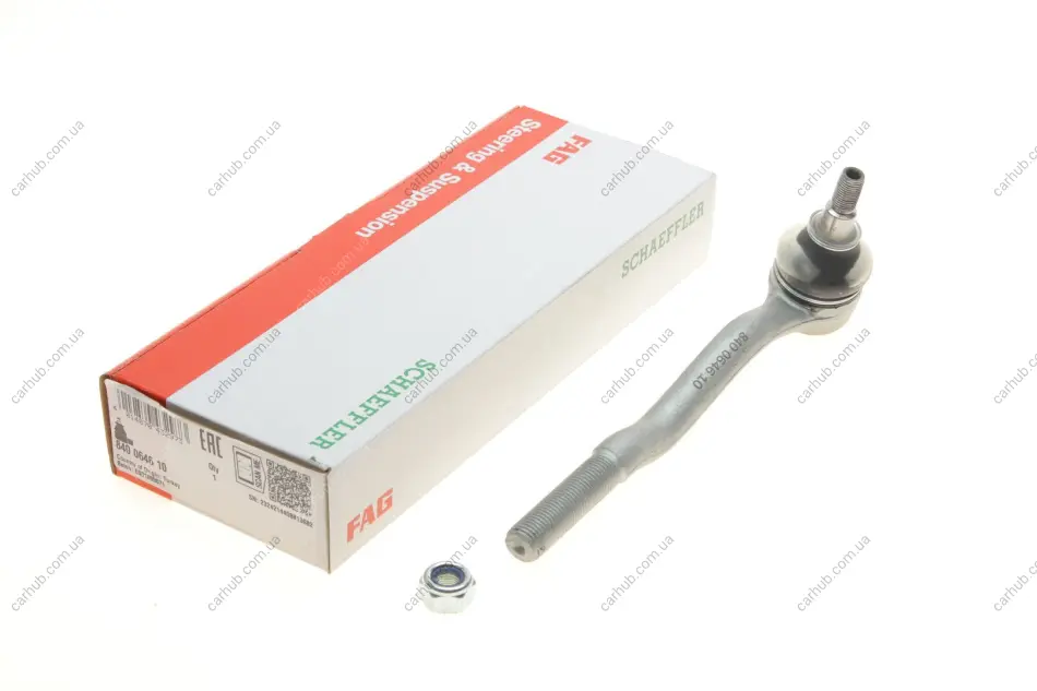 Наконечник тяги рульової BMW 3 (E30)/Z1 82-94 M10/M20/M40/S14 FAG 840 0646 10 (фото 1)