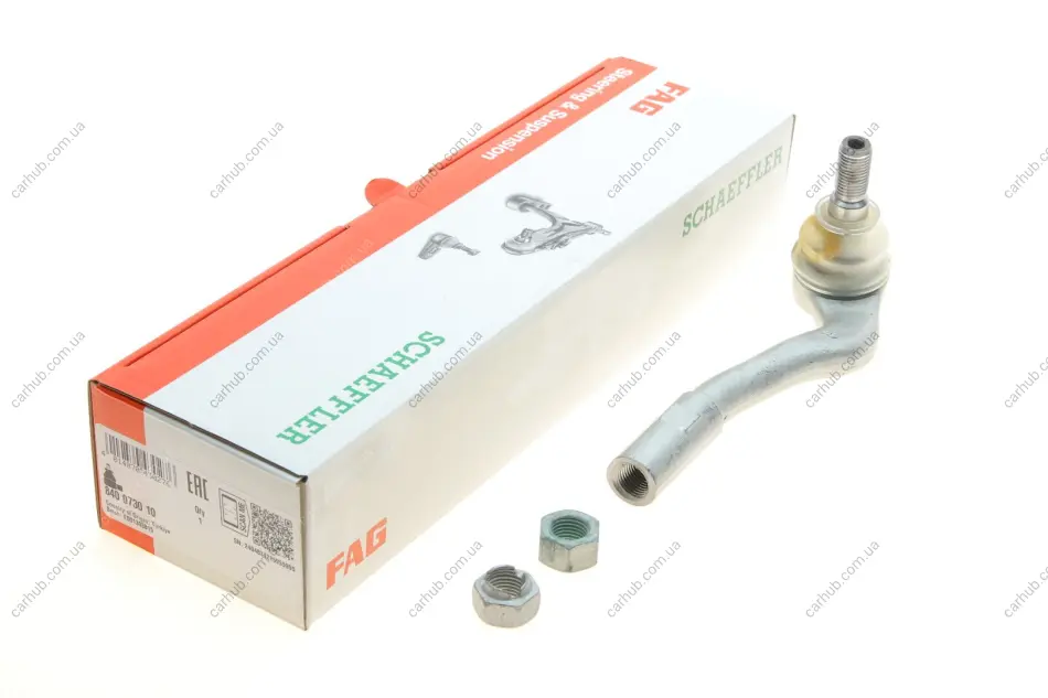 Наконечник тяги рульової (R) MB (W203) 00-07 FAG 840 0730 10 (фото 1)