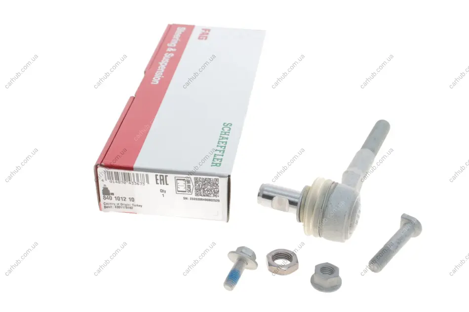 Наконечник тяги рульової Audi A4/A6 04-, L=R FAG 840 1012 10 (фото 1)