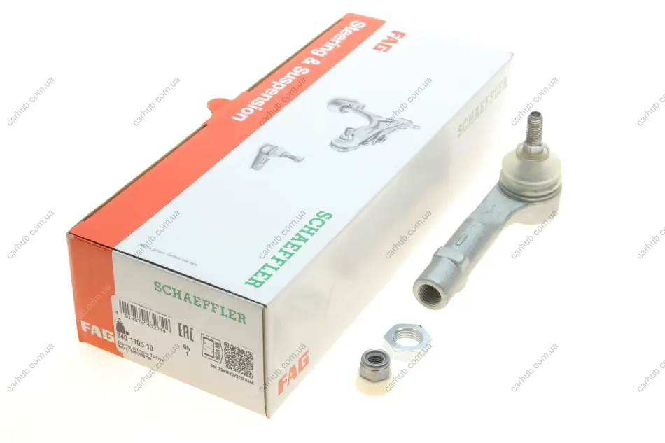 Наконечник тяги рульової (R) Citroen C4 Grand Picasso I (UA_), 10/06 - 12/13 FAG 840 1105 10 (фото 1)