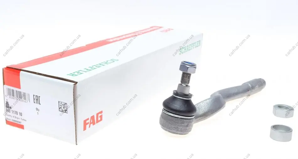 Наконечник тяги рульової (L) BMW 3 (E36) 90-00 FAG 840 1170 10 (фото 1)