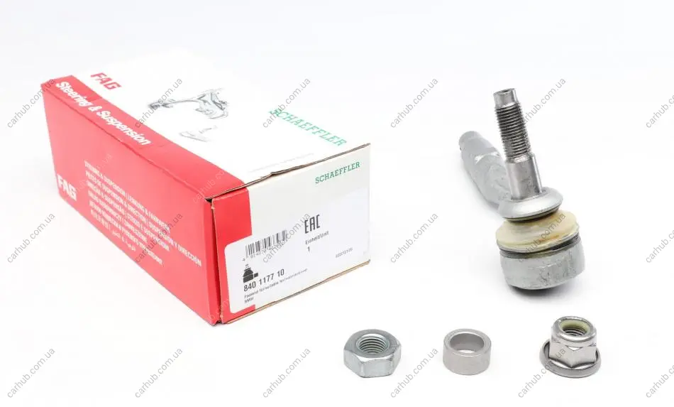Наконечник тяги рульової (L) BMW 5 (F10,F11,F07)/ 7 (F01,F02,F03,F04) 11- FAG 840 1177 10 (фото 1)