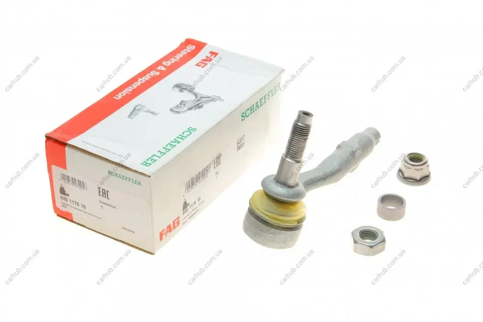 Наконечник тяги рульової (R) BMW 5 (F10,F11,F07)/ 7 (F01,F02,F03,F04) 11- FAG 840 1178 10 (фото 1)