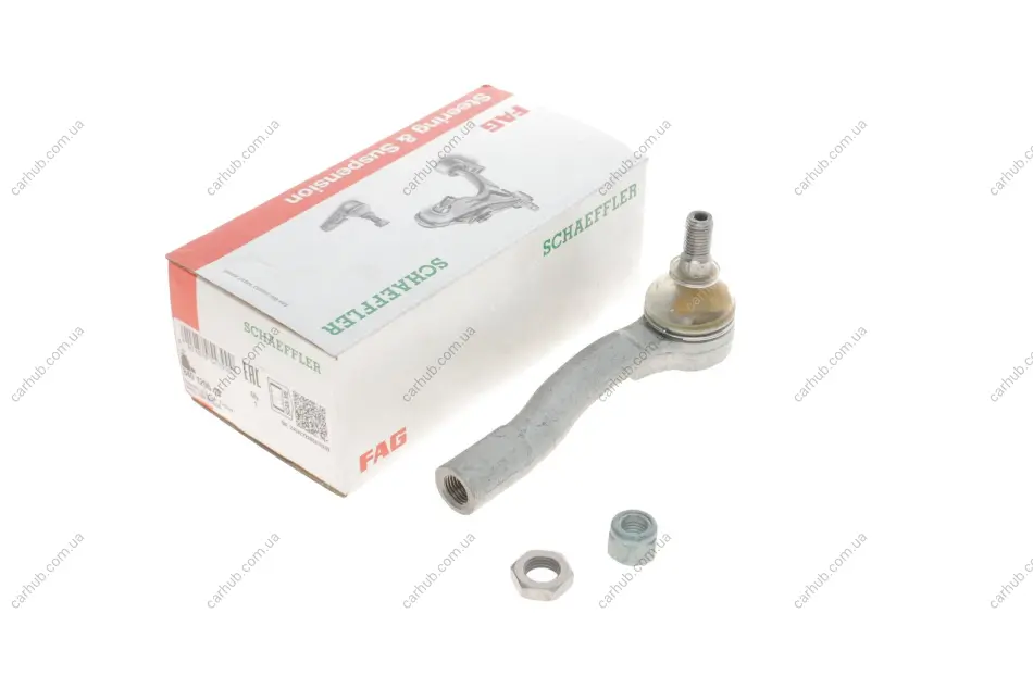 Наконечник тяги рульової (L) Chevrolet Lacetti 05- FAG 840 1295 10 (фото 1)