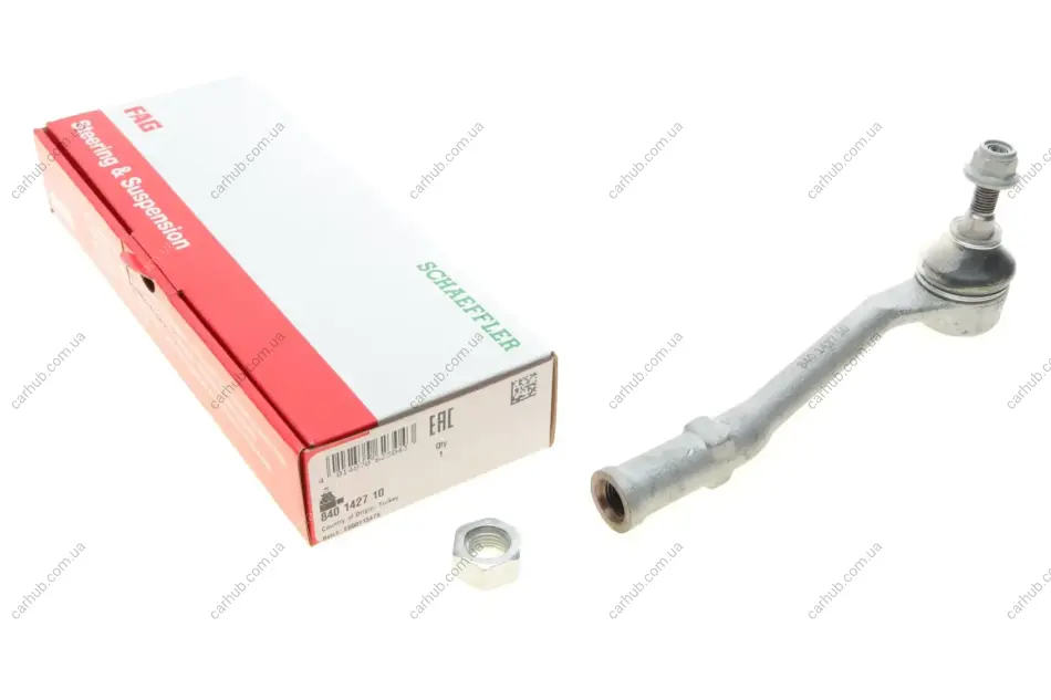 Наконечник тяги рульової (R) Citroen C3 1.2 VTi/1.5/1.6 BluHDi16- FAG 840 1427 10 (фото 1)