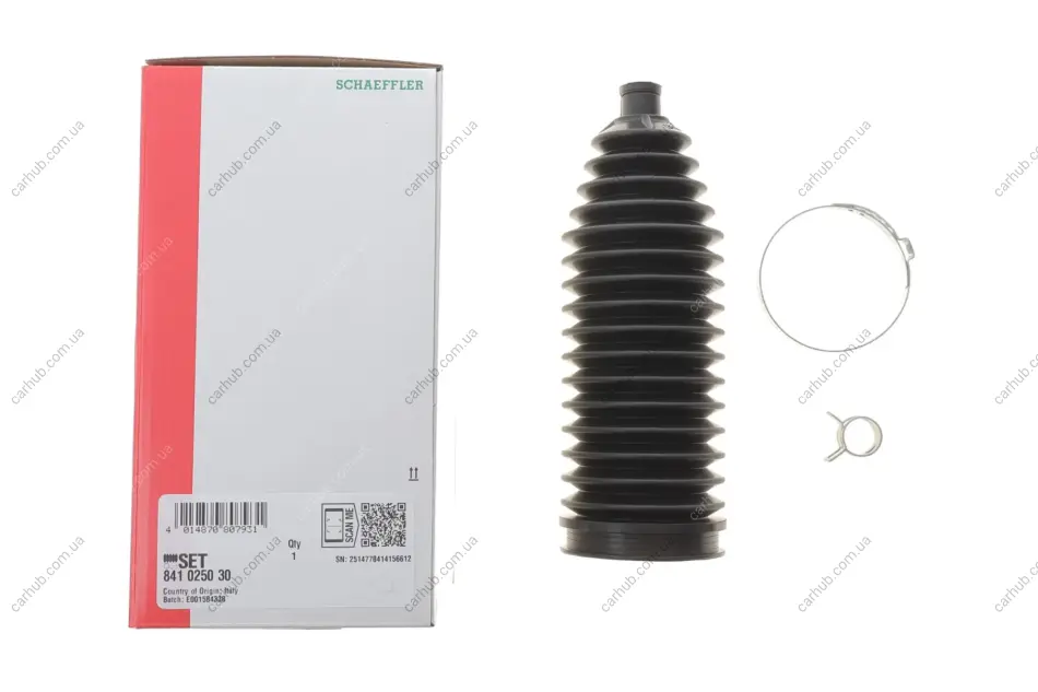 Пильник рейки рульової BMW X3 (G01/F97/G08)/X4 (G02/F98) 17- B46/B47/B48/B57/B58 FAG 841 0250 30 (фото 1)