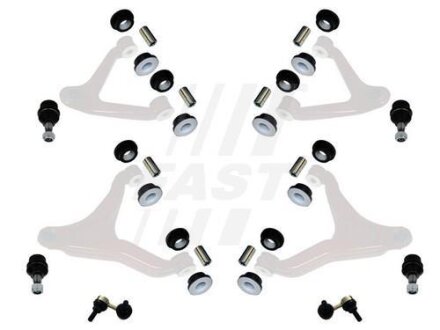 Фото ремкомплект передньої підвіски з поперечною ричагом FAST FT18000 Ремкомплект передньої підвіски з поперечною ричагом FAST FT18000