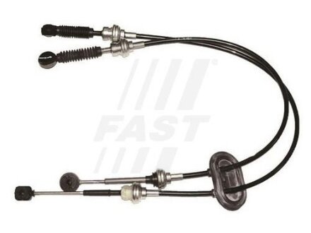 Трос перемикання КПП Renault Master 98 комплект 970/676+1102/794 мм FAST FT73031