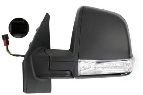 Дзеркало Fiat Doblo 09> Електр Лв Підігрів Combi / Panorama 6 Pin FAST FT88348