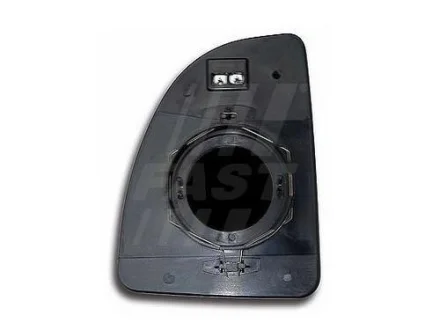 Скло дзеркала Citroen Jumper/ Fiat Ducato/ Peugeot Boxer 94-06 Пр. (верх./підігрів) FAST FT88554