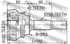 ШРКШ зовн. (27x63.3x26) TOYOTA CAMRY/COROLLA/RAV 4 Mk II 2.0 4WD 00-11 FEBEST 0110-072A48 (фото 2)
