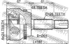 ШРКШ (ШРУС) зовнішній 24x61x26 TOYOTA CAMRY 06- FEBEST 0110-ACV30A48 (фото 2)