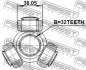 Тришип піввісі (32X38.05) AVENSIS 2.0 97-03 FEBEST 0116-CDT220 (фото 2)