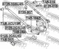 Болт з ексцентриком Highlander 00- FEBEST 0129-013 (фото 2)