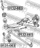 Болт регулювання RAV 4 94-00 FEBEST 0132-003 (фото 2)