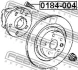 Болт колеса TOYOTA LAND CRUISER 100 98-07 / 200 10- FEBEST 0184-004 (фото 2)