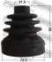 Пильовик ШРКШ внутр. (21.5x72.5x92) Infinity FX/Tiida/Note/GT-R/Almera/FLUENCE NBR FEBEST 0215-C11XT (фото 2)
