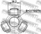 Тришип піввісі 22x38.2 FABIA/CEE\'D 1.4-2.0 07-14 FEBEST 0216-F15 (фото 2)