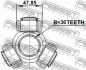 Тришип піввісі 36x47.85 SANTA FÉ/OUTLANDER 2.0-3.0 06- FEBEST 0216-Z50 (фото 2)