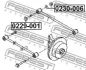 Болт регулювання развала Primera/X-Trail 90-13 FEBEST 0229-001 (фото 2)