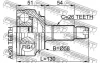 ШРКШ (ШРУС) зовнішній 28x58x26 HONDA CIVIC 06-11 FEBEST 0310-FDAT (фото 2)