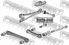 Болт з ексцентриком Accord 94-97 FEBEST 0329-008 (фото 1)