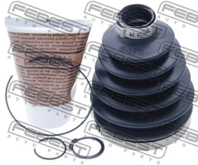 Пильовик ШРКШ зовн. (26.5x86х123) L200/Pajero/X-Trail PVC FEBEST 0417P-KB4