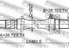 Піввісь права 26x462x28 MAZDA 3 BK (AT) 03-11 FEBEST 0512-M316AT (фото 2)
