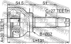 ШРКШ зовн. (30/27z D52/76mm) FORESTER/LEGACY 2.0-2.5 05-14 FEBEST 0810-B13 (фото 2)