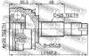 Шрус зовнішній 29x52.5x25 FEBEST 1010T300MT (фото 2)