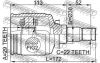 ШРКШ внутр. (22/29z D38 L172mm) AVEO/NUBIRA 1.4-1.6 03- FEBEST 1111-J200 (фото 2)