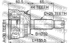 ШРКШ (ШРУС) зовнішній 30x50x25 HYUNDAI ELANTRA 00- FEBEST 1210-014A44 (фото 2)