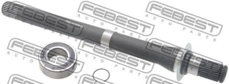 Піввісь перед.(28X430X28) SANTA FÉ/SORENTO 2.0-2.4 09-20 Пр. FEBEST 1212-CM10AT4WD