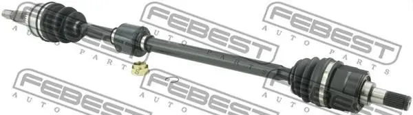 Привідний вал Пр. ACCENT/RIO 1.4|1.6 05- (25X25z L927mm) FEBEST 1214-SOLRH (фото 1)