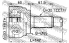 ШРКШ (ШРУС) зовнішній 33x65x30 BMW 3 E90 04- FEBEST 1910-E70 (фото 2)