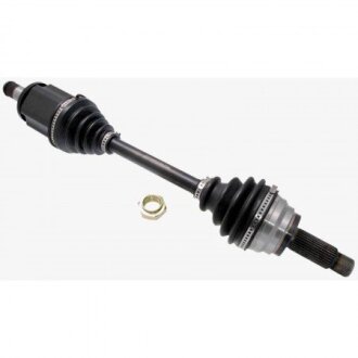 Піввісь (30z27z L698mm) BMW X5 E70|F15/X6 E71|E72|F16 3.0|4.8 06-14 Лів FEBEST 1914-E70LH